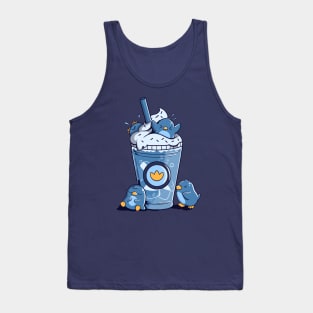 Penguin Iced Coffee by Tobe Fonseca Tank Top